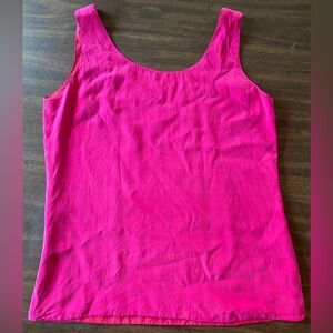 Women's Bright Pink Tank Top